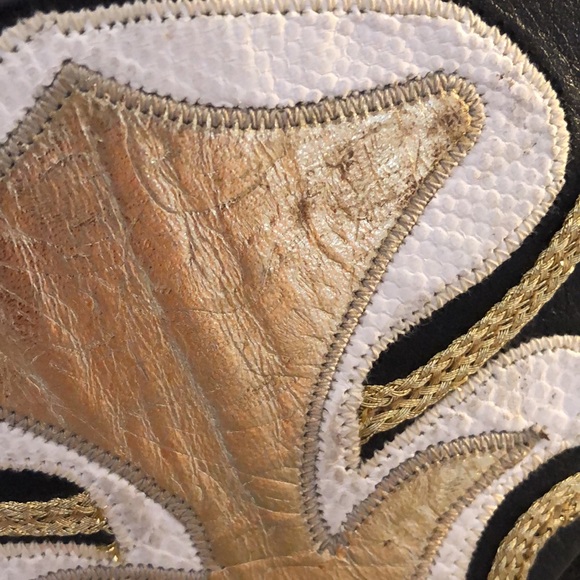 ⭐️ Vintage Salena’s Collection 1989 Wide Waist Super-heroine Curvy Belt - Picture 11 of 15